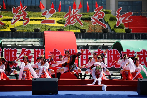 2019武都花椒產(chǎn)銷對接(電商)洽談會在階州廣場隆重開幕~